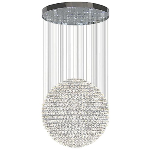 Alan Mizrahi AM9102A Crystal Sphere | Chandeliers by Alan Mizrahi Lighting Design
