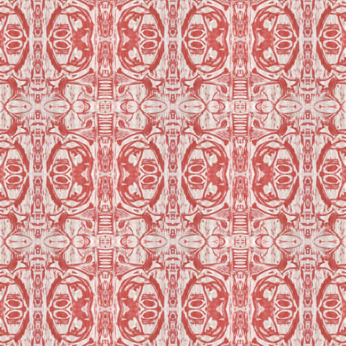 Cobra Egg, Chile | Fabric in Linens & Bedding by Philomela Textiles & Wallpaper. Item made of cotton