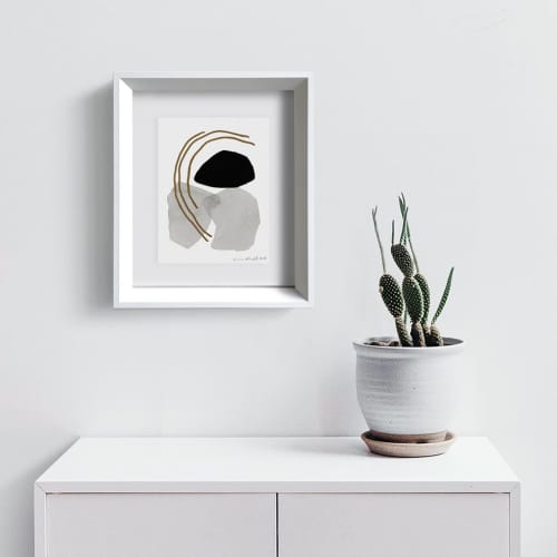 Settling In | Prints by Kim Knoll. Item composed of paper