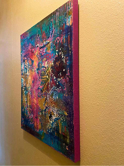 Distorted Sea Life | Mixed Media by Heirloom Wild by Candace Marquette