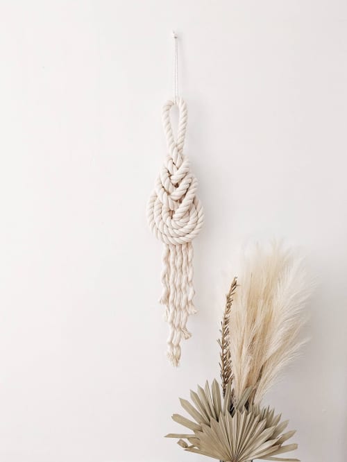 THE PIPA Large Macrame Wall Hanging | Wall Tapestry | | Wall Hangings by Damaris Kovach. Item made of fiber
