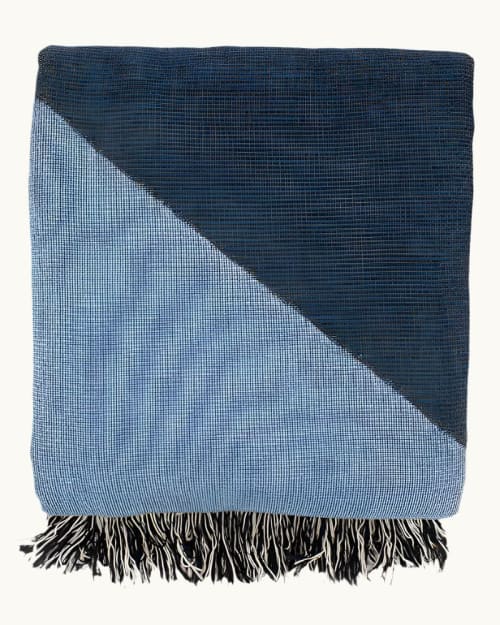Zeze Throw | Linens & Bedding by Karbon Market. Item composed of cotton