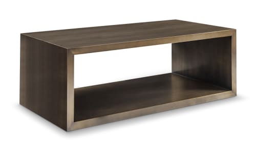 Piero Cocktail table bronze | Tables by Greg Sheres. Item made of steel