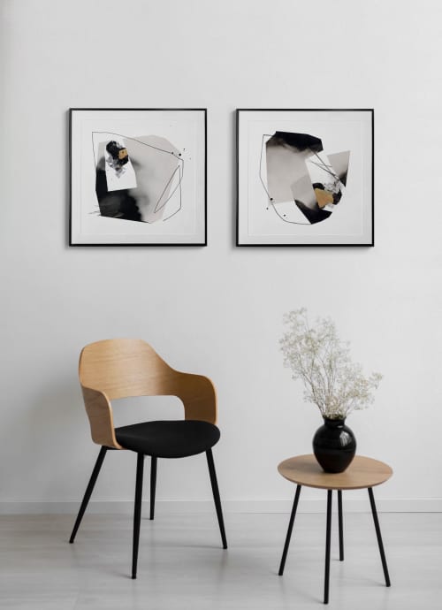 "In The Mist" & "In Full Bloom" Print Set | Prints in Paintings by Kim Knoll Art