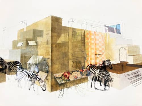 "Integration Attempt" Limited Edition Print | Prints by Alyssa Dennis. Item composed of paper