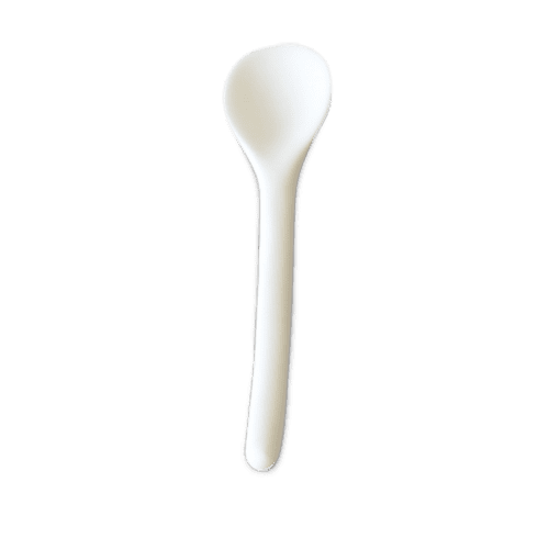 Sculpt Dessert Spoon | Utensils by Tina Frey. Item composed of ceramic