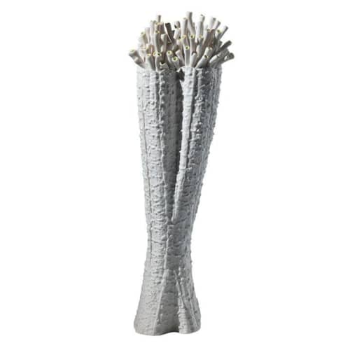 ANTHOZOA (Sponge Vase) | Vases & Vessels by Oggetti Designs. Item composed of ceramic