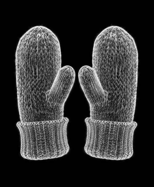 EXPOSED WINTER — MITTENS | Decorative Objects by Exposedart