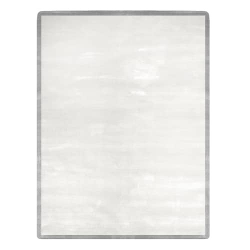 Velour Rug - Silver | Area Rug in Rugs by Ruggism