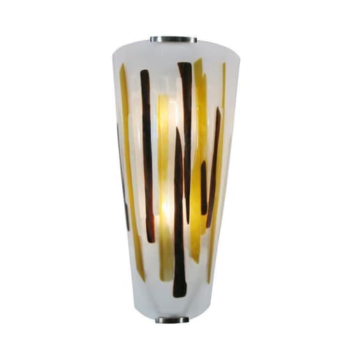 MAXI SPLASH Sconce | Sconces by Oggetti Designs. Item composed of metal & glass