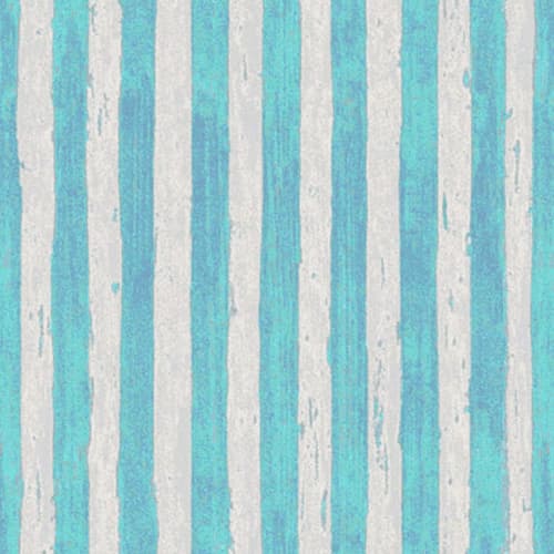 Cobra Stripe, Aquamarine | Fabric in Linens & Bedding by Philomela Textiles & Wallpaper. Item made of cotton