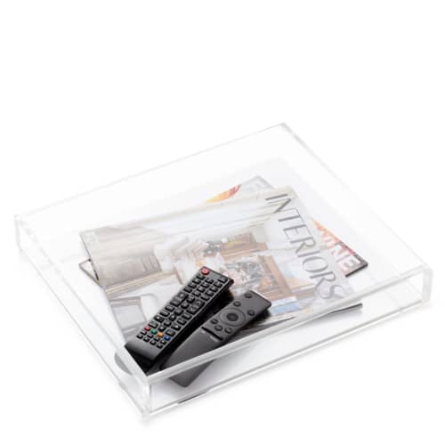 Large Tray | Decorative Tray in Decorative Objects by JR William. Item composed of synthetic