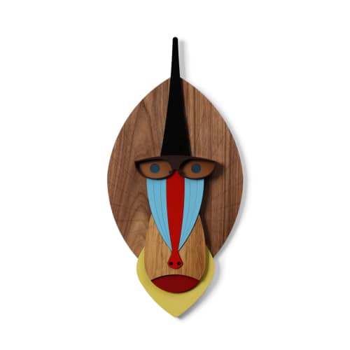 The Mandrill | Wall Sculpture in Wall Hangings by Umasqu