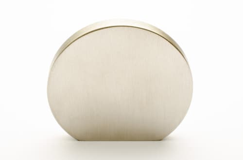 Globe 50 Brushed Stainless Steel | Knob in Hardware by Windborne Studios. Item made of steel