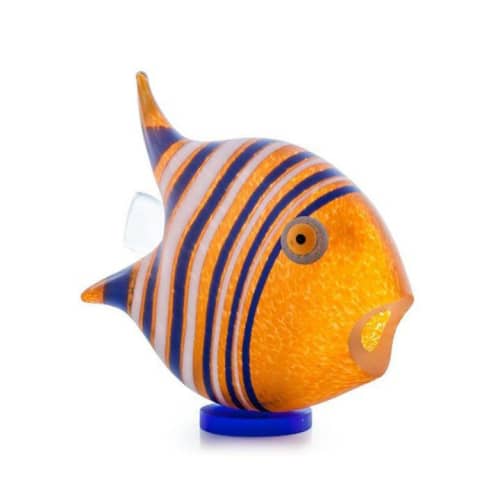 ANGEL FISH | Ornament in Decorative Objects by Oggetti Designs. Item composed of glass