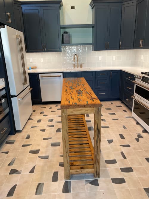 Handcrafted Wood Kitchen Island | Console Table in Tables by Pelican State Woodworks