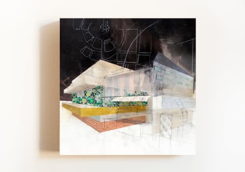 Circleville | Prints by Alyssa Dennis. Item made of paper