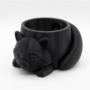 Cute raccoon planter | Plant Stand in Plants & Landscape by Kimi Craft Corner