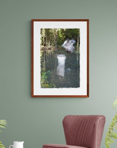 Reflection in pond | Photography by Louise O'Gorman