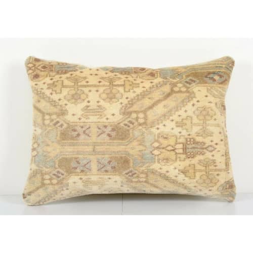 Turkish Lumbar pillow cover, Sofa Rug Cushion, Anatolian | Sham in Linens & Bedding by Vintage Pillows Store. Item composed of cotton