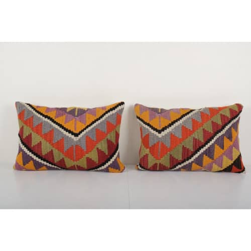 Vintage Diamond Farmhouse Bed Decor Cushion, Set 19th | Sham in Linens & Bedding by Vintage Pillows Store. Item composed of cotton