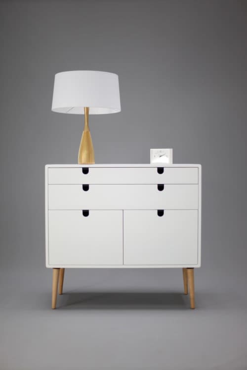 Dresser, Commode, Credenza in Solid Oak Wood | Storage by Manuel Barrera Habitables. Item composed of oak wood