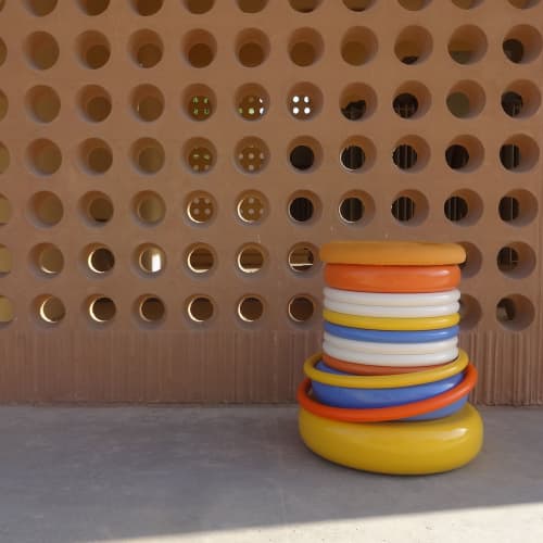 Rudo Stool | Chairs by REJO studio. Item made of wood with metal