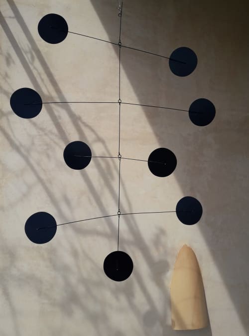 Ray Mobile | Sculptures by OM Editions: A Limited Edition Furniture Collection. Item composed of steel