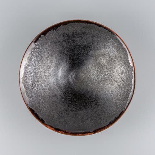 Plate Tatria Night | Dinnerware by Svetlana Savcic / Stonessa. Item made of stoneware