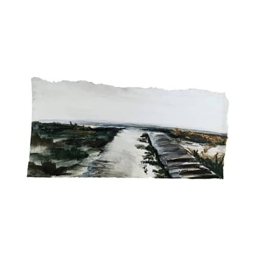 Sawyer - original | Mixed Media in Paintings by Mande Calhoun Art