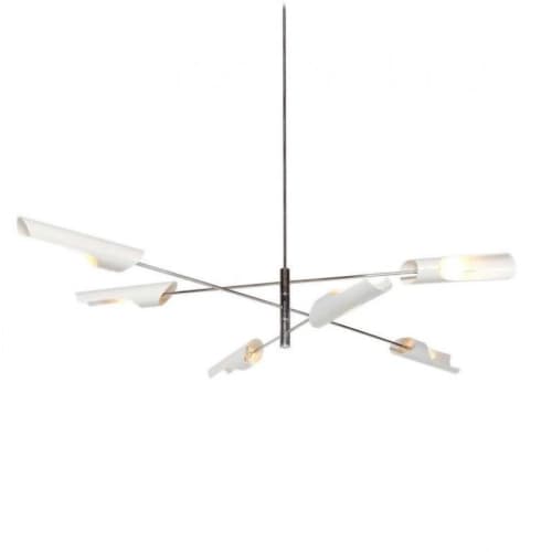 Alan Mizrahi AM1068 Torroja Cross Pendant | Chandeliers by Alan Mizrahi Lighting Design