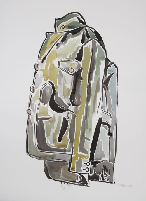 Momento Mori | Watercolor Painting in Paintings by Eric Farache Artist