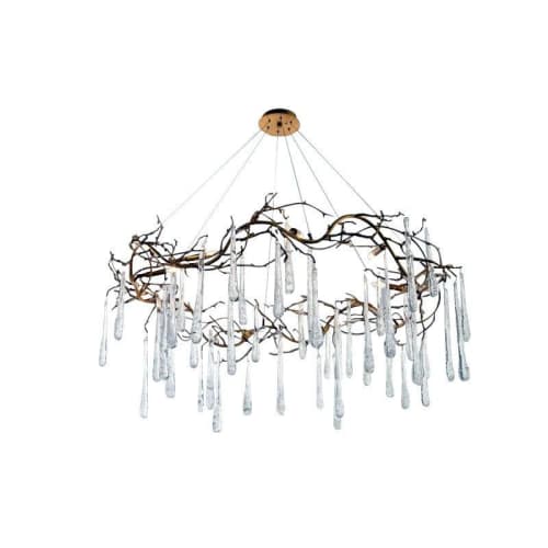 Alan Mizrahi SJ2074 Irene Teardrop | Chandeliers by Alan Mizrahi Lighting Design