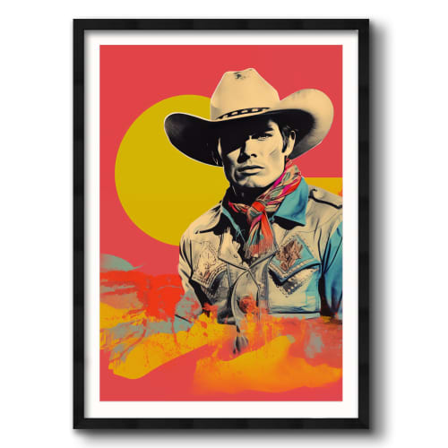 Ramblin' Man - Vertical | Prints in Paintings by Western Mavrik