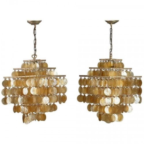 Alan Mizrahi MV3025 Mother Pearl | Chandeliers by Alan Mizrahi Lighting Design