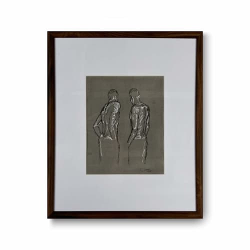 Remus and Romulus | Drawing in Paintings by John Velo Studio