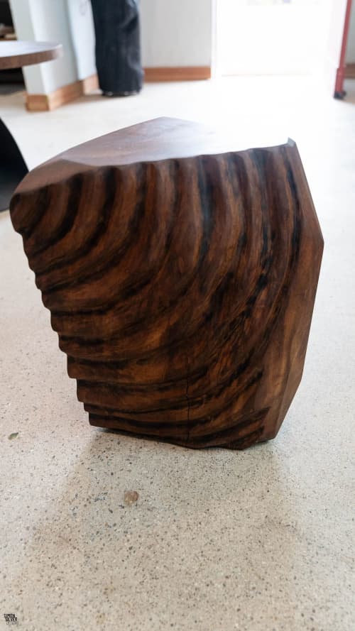 Walnut Blok Wave | Decorative Objects by Simon Silver Designs