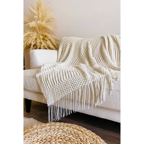 Khera Throw Blanket | Linens & Bedding by Busa Designs
