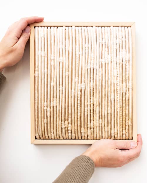 'FLARE 3' - One-of-a-kind - [READY-to-SHIP] | Wall Hangings by Rianne Aarts / Teddy and Wool Studio