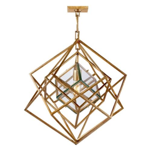 Alan Mizrahi JR2001 Cubist Small Chandelier | Chandeliers by Alan Mizrahi Lighting Design
