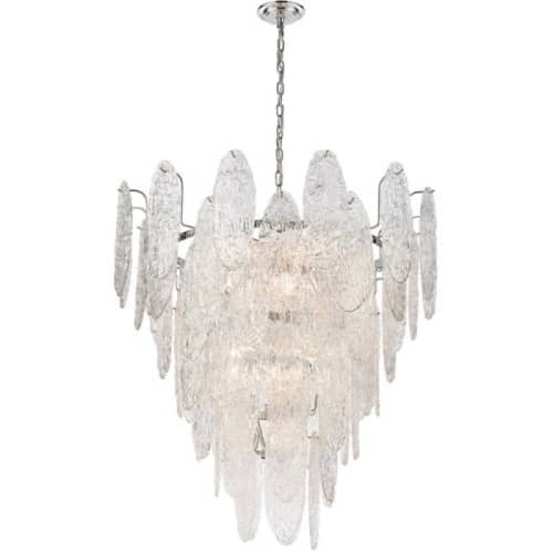 Alan Mizrahi WM509 Frozen Cascade Light | Chandeliers by Alan Mizrahi Lighting Design