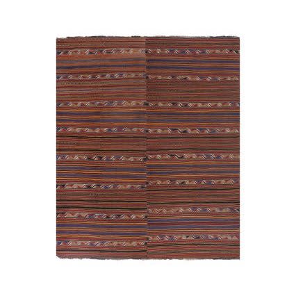 Vintage Oversize Turkish Kilim Rug 9'1'' X 11'3'' | Area Rug in Rugs by Vintage Pillows Store