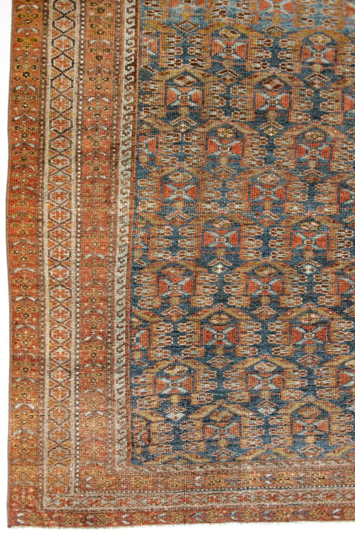 Zainab | 4' X 6'2 | Area Rug in Rugs by Minimal Chaos Vintage Rugs. Item composed of wool & fiber