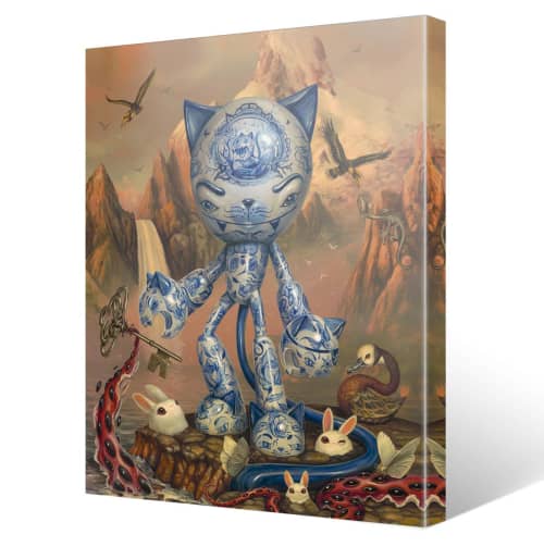 "Kitron's Key" Canvas Edition | Prints by Greg "CRAOLA" Simkins