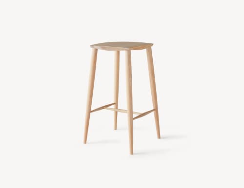 Palmerston Stool | Counter Stool in Chairs by Coolican & Company. Item made of wood