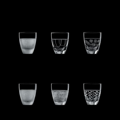 Porto | Glass in Drinkware by Oggetti Designs. Item composed of glass