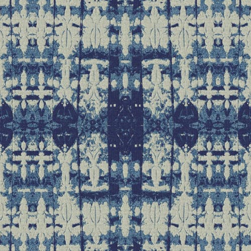 Sunbrella® Woven Fabric Katana, Midnight | Linens & Bedding by Philomela Textiles & Wallpaper. Item composed of fabric