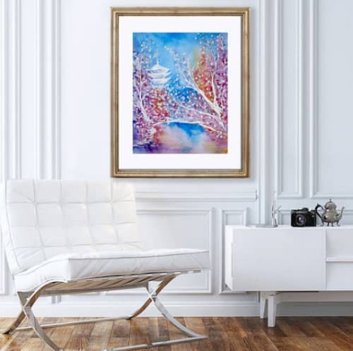 Sensō-ji | Prints by Brazen Edwards Artist. Item composed of canvas & paper