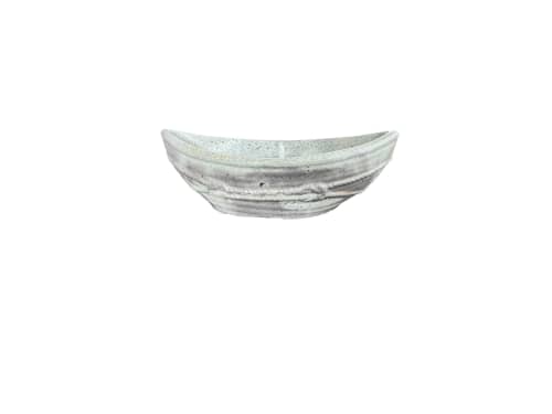 Mist Bateau Basin Planter | Vases & Vessels by RAW & UNIQ