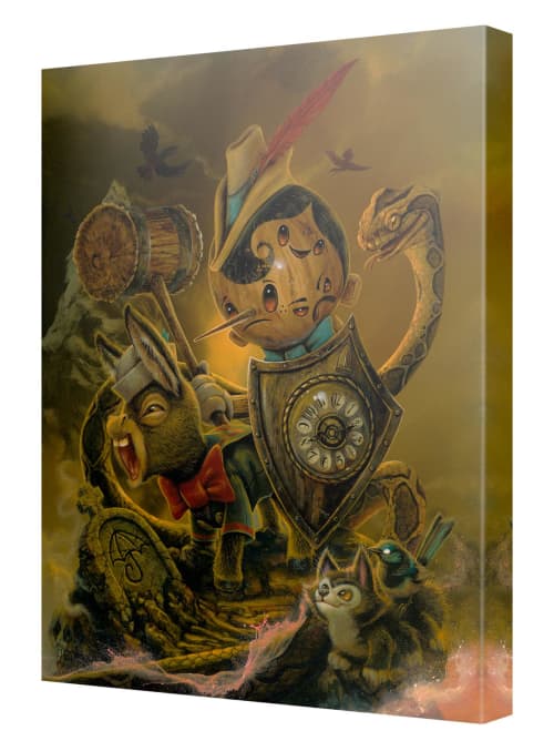 "DEALER" Canvas Edition | Work by Greg "CRAOLA" Simkins